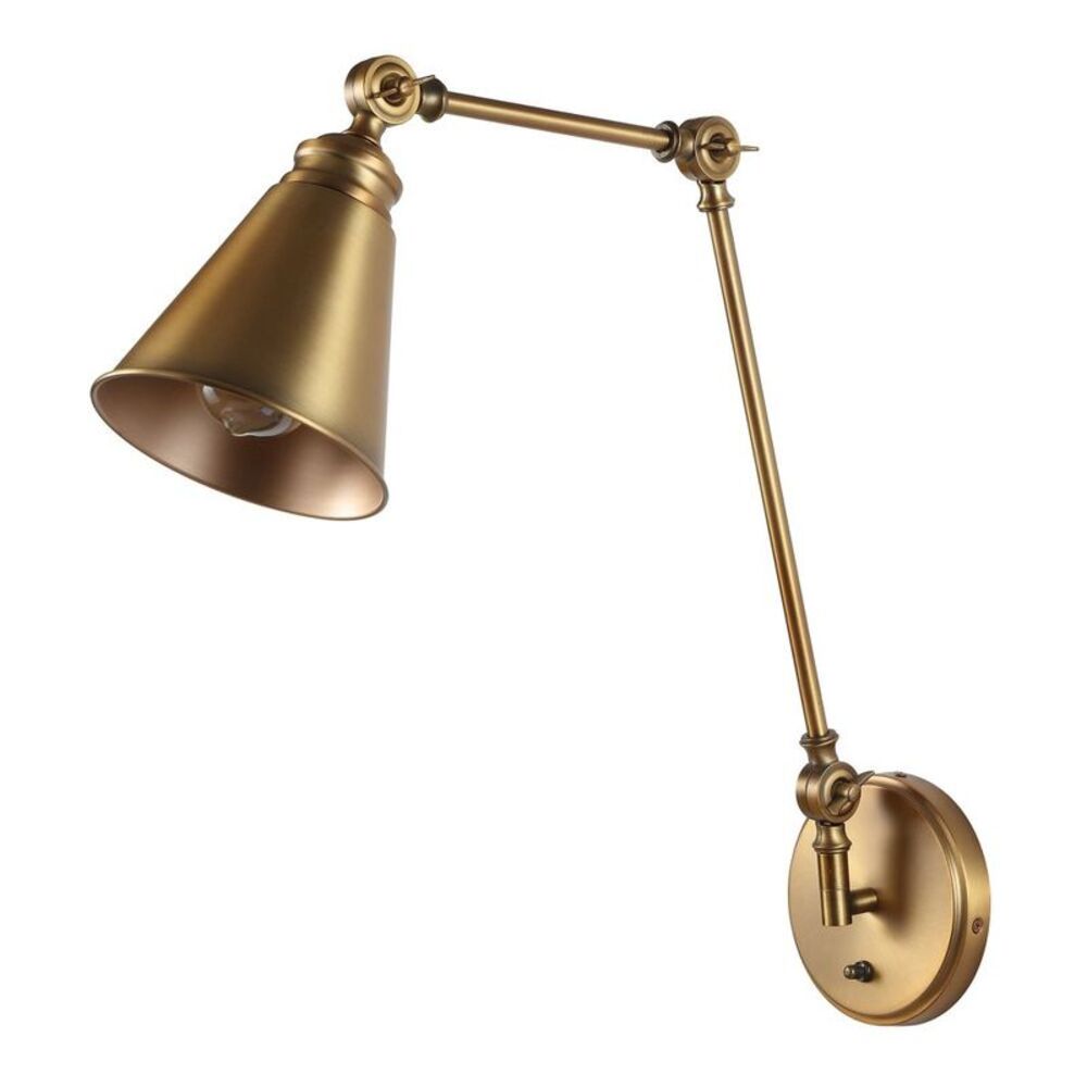 Safavieh - Kensley 21" Wall Sconce - SCN4067 - Brass - Safavi Gold